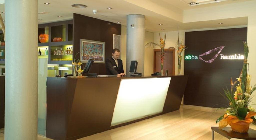 Abba Rambla Hotel Barcelona Exteriér fotografie